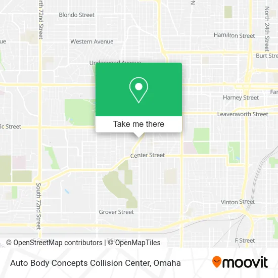 Auto Body Concepts Collision Center map