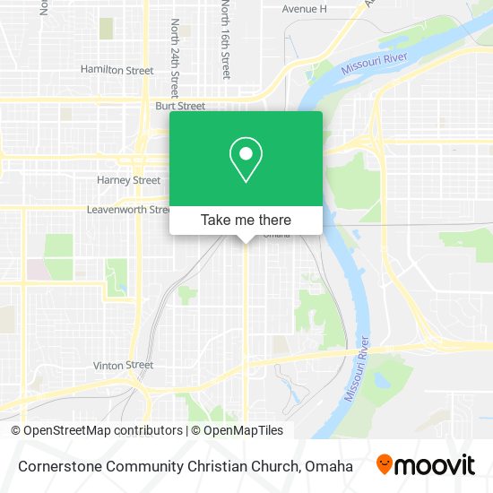 Cornerstone Community Christian Church map