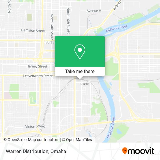 Warren Distribution map