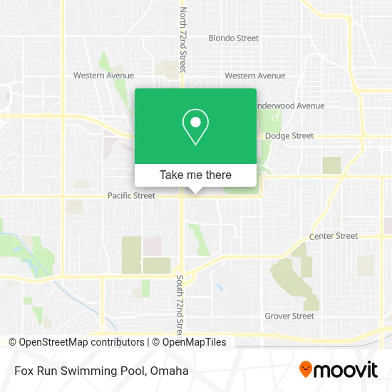 Fox Run Swimming Pool map