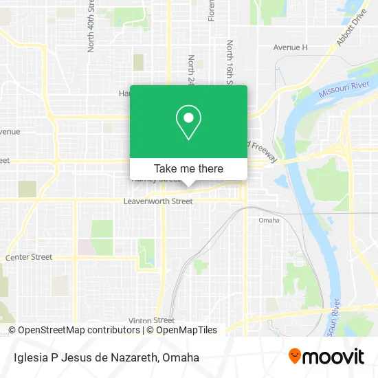 Iglesia P Jesus de Nazareth map