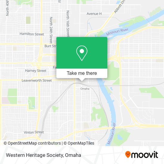Western Heritage Society map