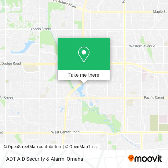 ADT A D Security & Alarm map