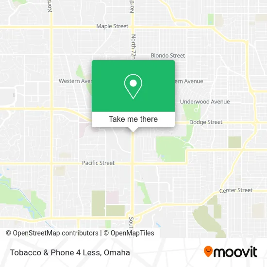 Tobacco & Phone 4 Less map