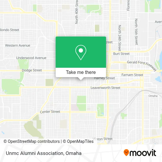 Unmc Alumni Association map