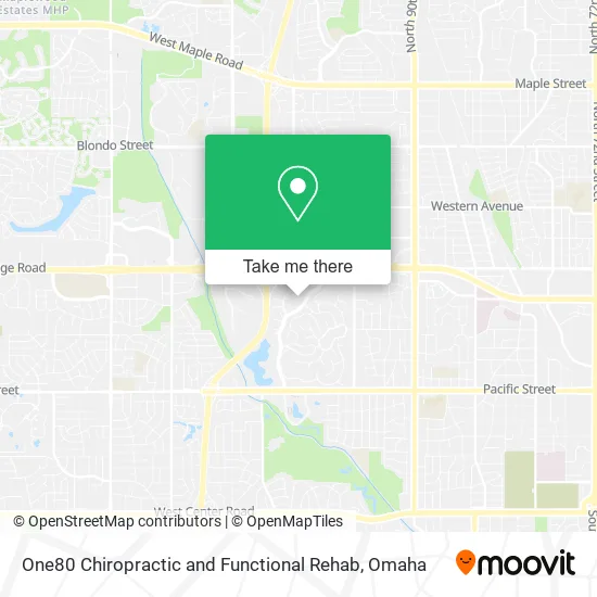 Mapa de One80 Chiropractic and Functional Rehab