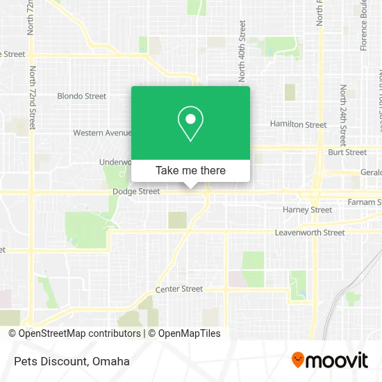 Pets Discount map