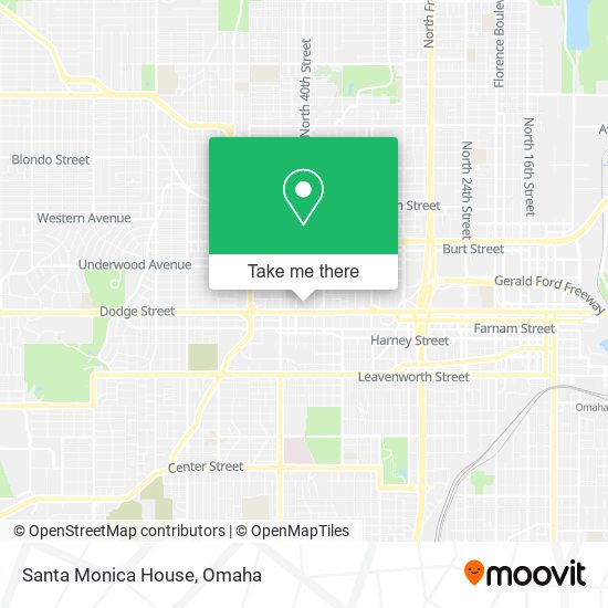 Mapa de Santa Monica House