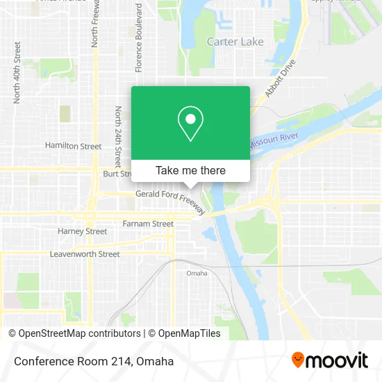 Conference Room 214 map