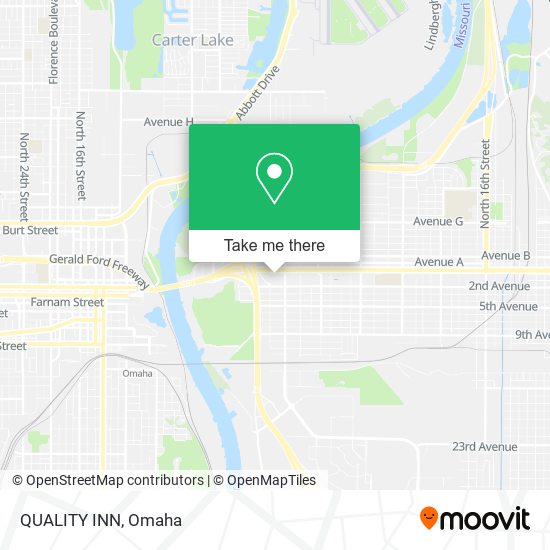 Mapa de QUALITY INN