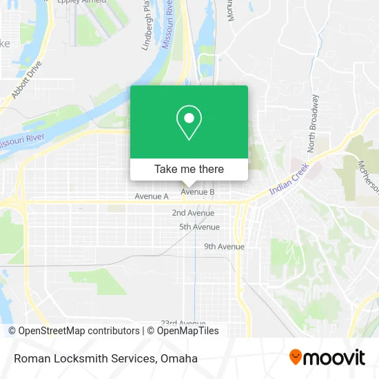 Roman Locksmith Services map