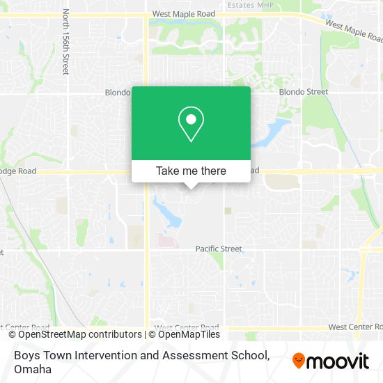 Boys Town Intervention and Assessment School map