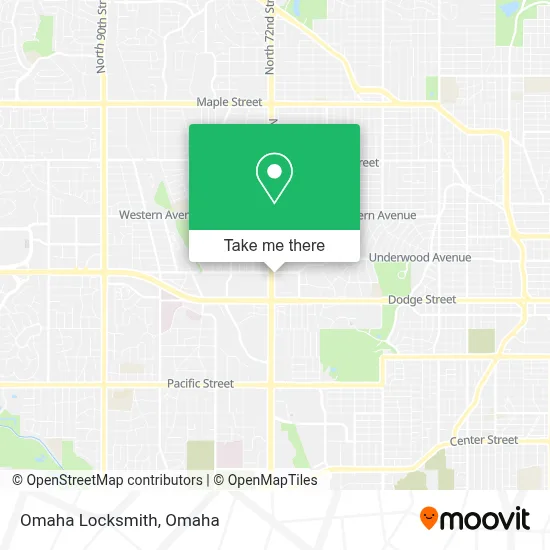 Omaha Locksmith map