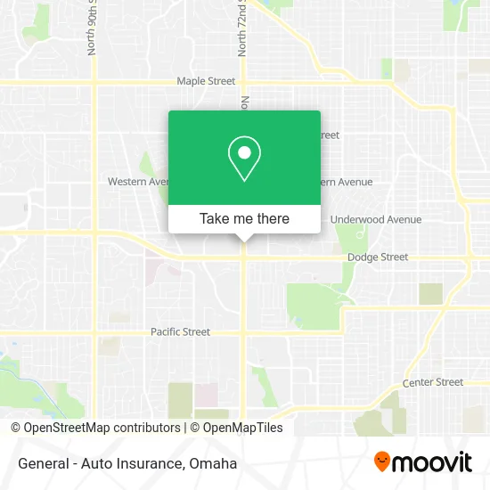 General - Auto Insurance map