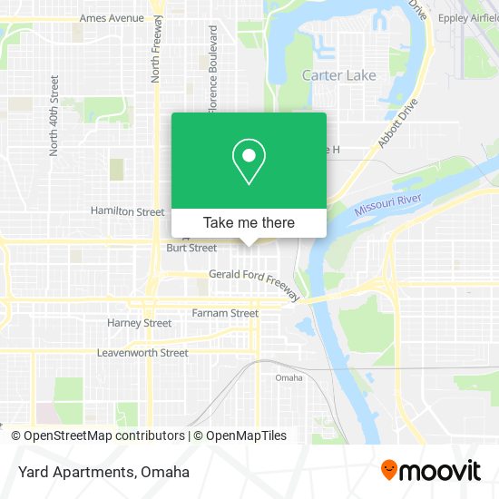 Mapa de Yard Apartments