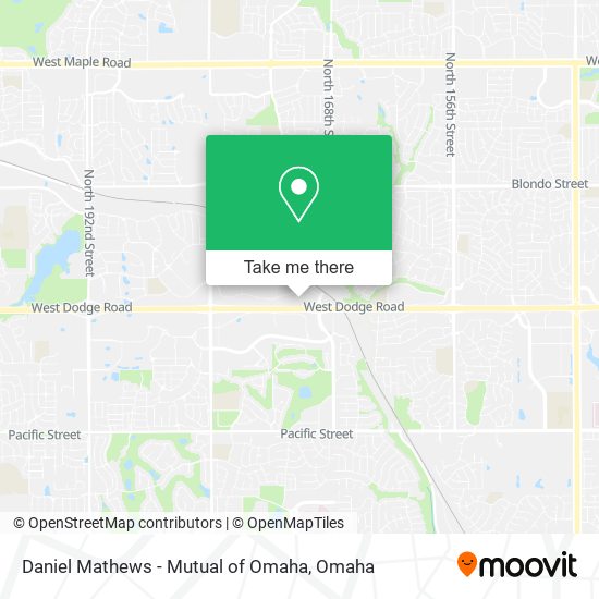Daniel Mathews - Mutual of Omaha map