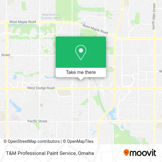 T&M Professional Paint Service map