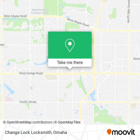 Change Lock Locksmith map