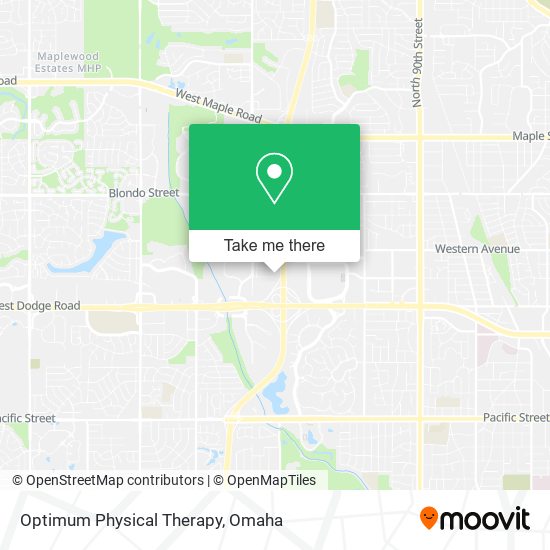 Mapa de Optimum Physical Therapy