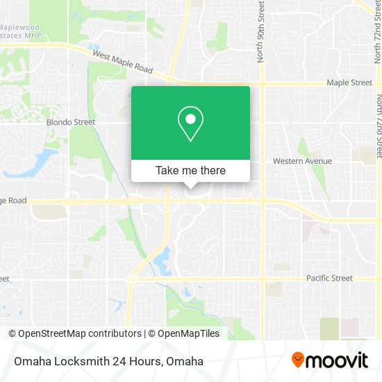 Omaha Locksmith 24 Hours map