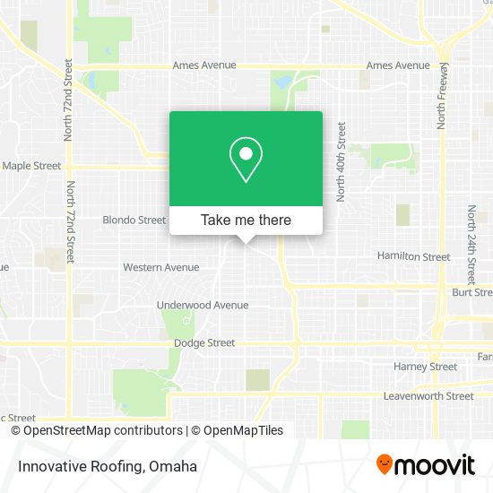 Innovative Roofing map