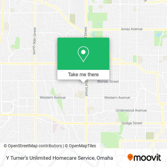 Mapa de Y Turner's Unlimited Homecare Service
