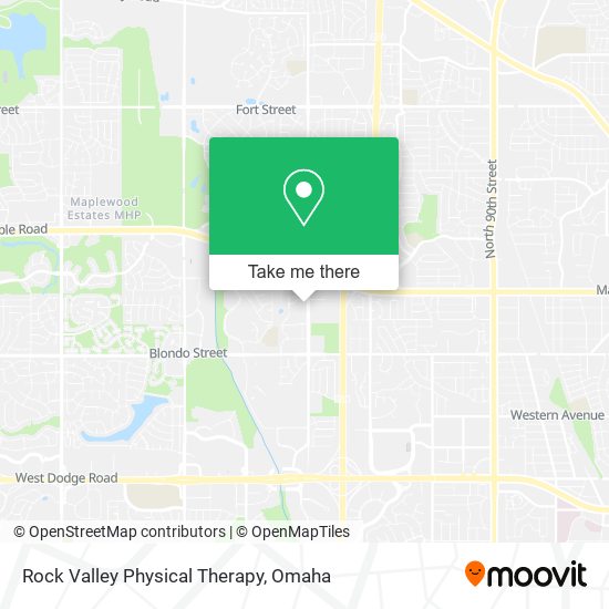 Rock Valley Physical Therapy map