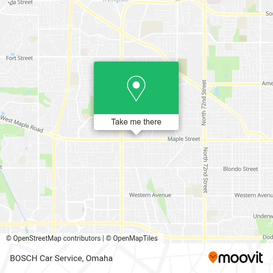 BOSCH Car Service map