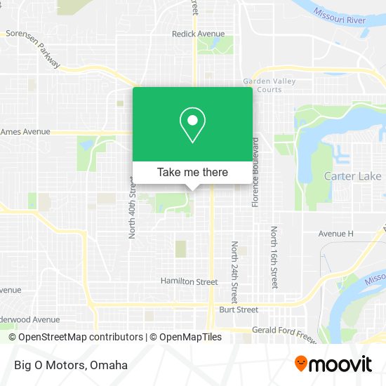 Big O Motors map