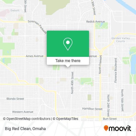 Mapa de Big Red Clean