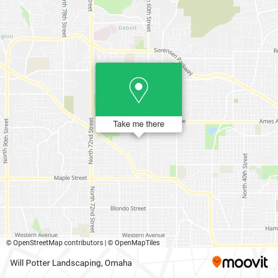 Mapa de Will Potter Landscaping