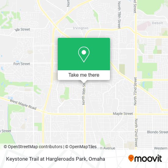Keystone Trail at Hargleroads Park map