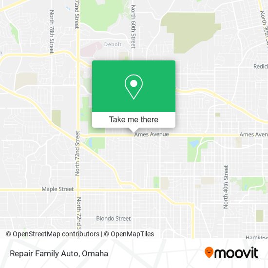 Repair Family Auto map