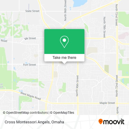 Cross Montessori Angels map