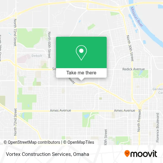 Vortex Construction Services map