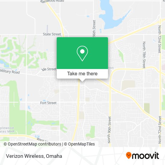 Verizon Wireless map