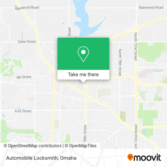 Automobile Locksmith map