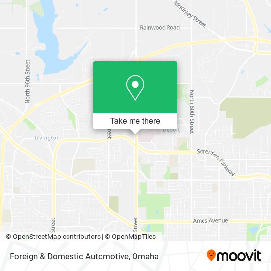 Foreign & Domestic Automotive map