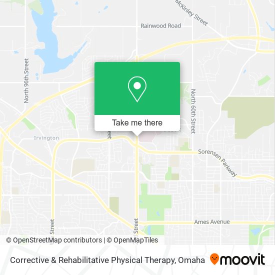 Corrective & Rehabilitative Physical Therapy map