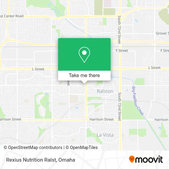 Rexius Nutrition Ralst map