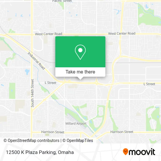 12500 K Plaza Parking map