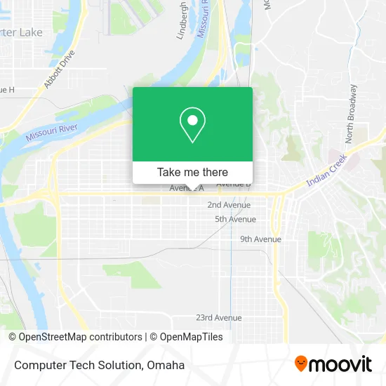 Computer Tech Solution map
