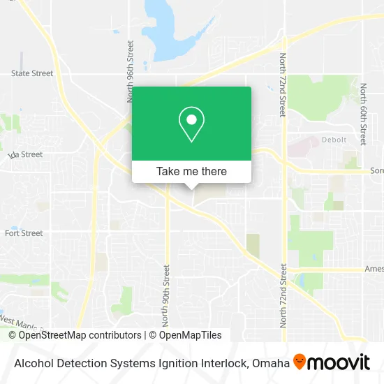 Alcohol Detection Systems Ignition Interlock map