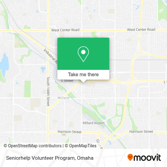Seniorhelp Volunteer Program map