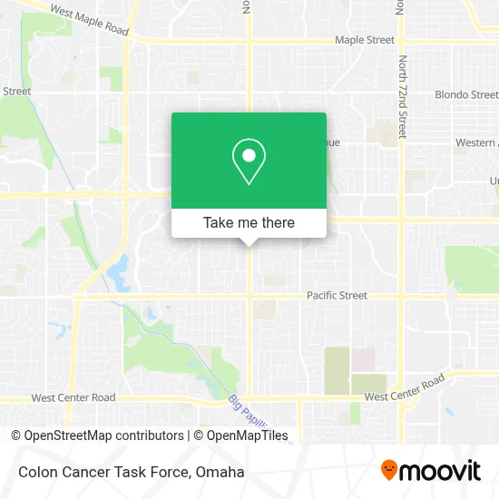 Colon Cancer Task Force map