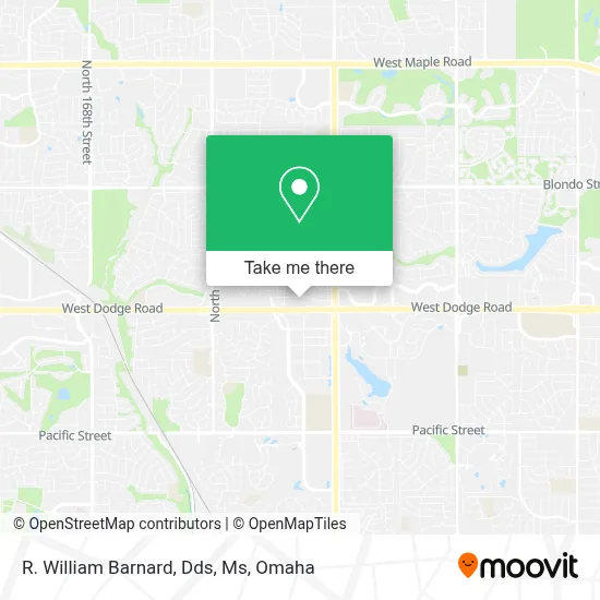 R. William Barnard, Dds, Ms map