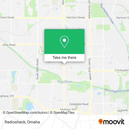 Radioshack map
