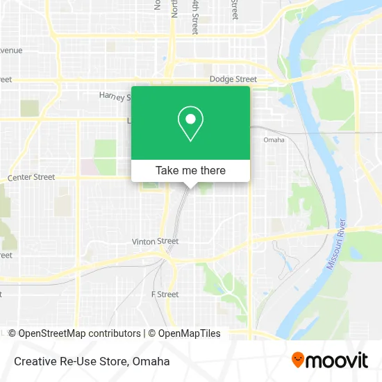 Creative Re-Use Store map