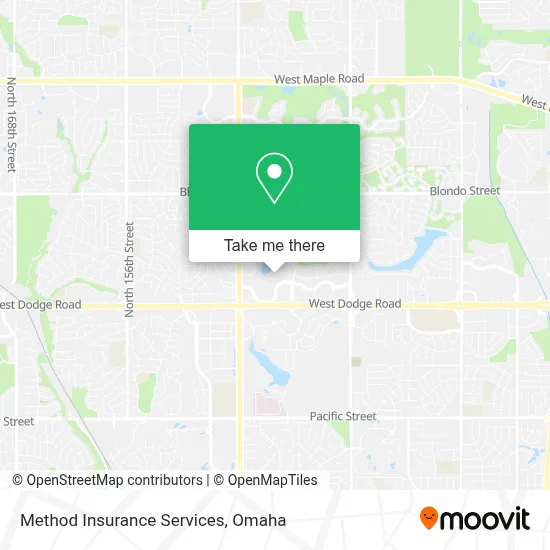 Method Insurance Services map