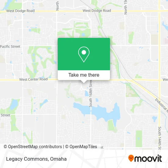 Legacy Commons map